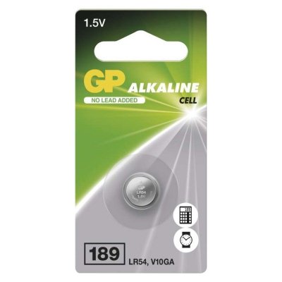 GP Bateria alkaliczna guzikowa 189F (LR54) 1BL