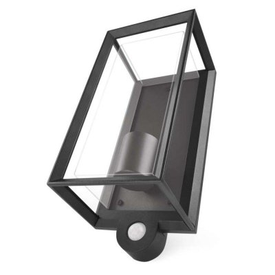 Lampa naścienna Garden MALVA, na żarówkę E27 max 15W, IP44, PIR