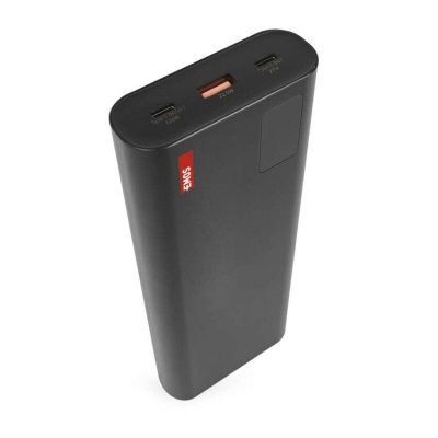 Powerbank EMOS do laptopa NTBF30, 27 000 mAh, 100 W PD, czarny