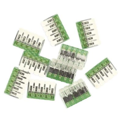 Złączka z dźwigniami 4 mm2, 10 szt