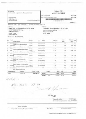 Falownik hybrydowy Solplanet  // ASW08kH-T1, 3-fazowy, 8kW, 2 MPPT, rozłącznik DC, komunikacja WLAN i RS485, współpraca z bateri