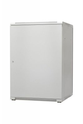 Szafa ramowa stojąca EmiterNet Top, 24U, drzwi przód blacha/szkło, 800x800x1180mm (szer./gł./wys.) (w zestawie: panel 4 wentylat