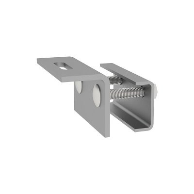 Uchwyt z regulacją na rąbek blaszany(K-24-U)