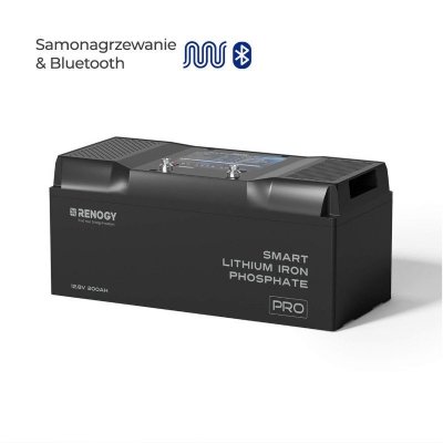 Zestaw solarny 435 W do kampera RENOGY 200Ah 2kW PRO