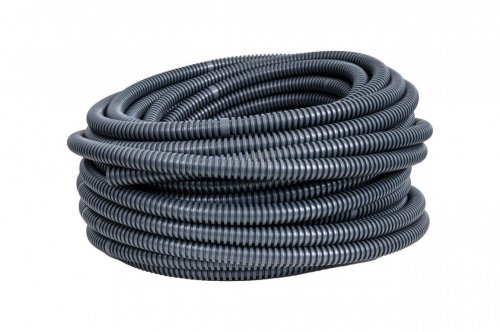 Rura karbowana spiralna 320N 29,6/25mm szara odporna na UV 17025 Pawbol (30mb)
