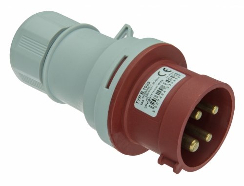 Wtyczka siłowa 16A4p,14p.14 B.1029 Pawbol