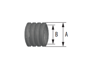 Rura karbowana samochodowa czarna 10/7mm G.6157P Pawbol (100mb)