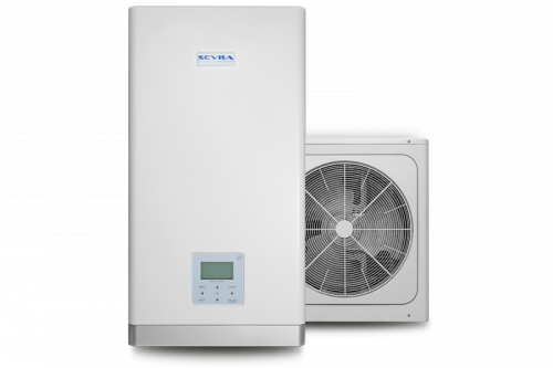 Pompa ciepła Sevra Ecos Heat Split jednofazowa 10kW (SEV-MHPS3-10/I + SEV-HPS1-10/O)
