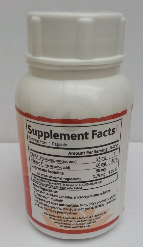 DMSA (25 mg, 100 Caps)