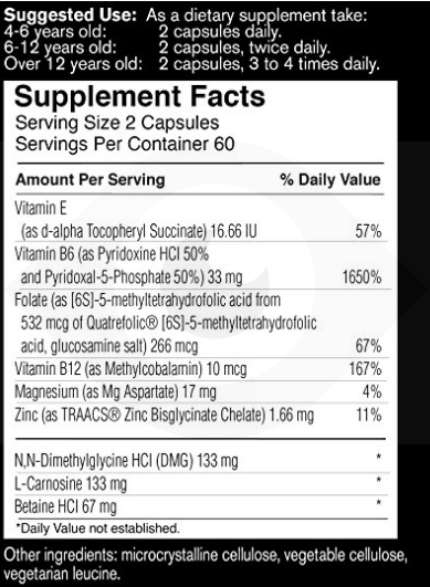 BEHAVIOR BALANCE DMG - 120 KAPSUŁEK - FoodScience