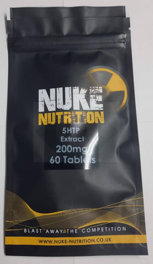 5-HTP 5HTP 200mg 60 tabletek sen stres depresja - 5-Hydroxtryptophan