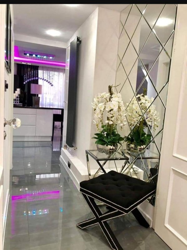 Lustro Glamour 1000mm x 1000mm faza 12mm PREMIUM