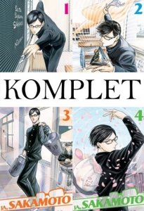 JA SAKAMOTO TOMY 1-4 KOMPLET PL NOWE MANGI