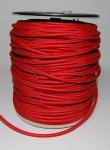  Kabel w oplocie 2x0,75 kolor czerwony