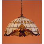 Lampa żyrandol zwis witraż Classic z karem 40cm 