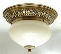 Plafon mosiężny,lampa sufitowa mosiężna,różne kolory klosza 