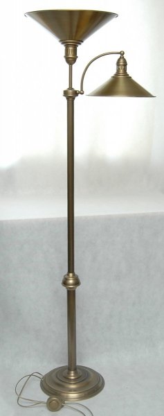 Lampa stojąca mosiężna,lampa podłogowa mosiężna