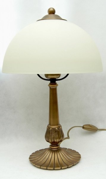 Lampka mosiężna,lampa biurkowa mosiężna,lampka nocna