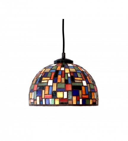  Lampa żyrandol zwis witraż  Moza 23