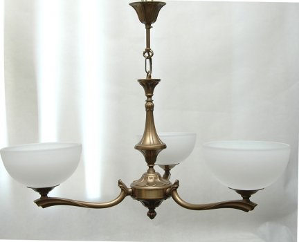 Żyrandol mosiężny,lampa wisząca mosiężna