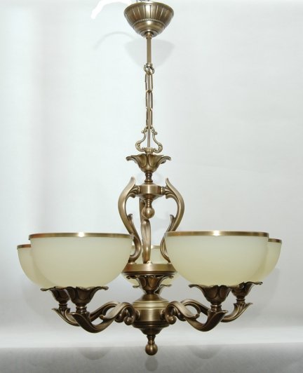 Żyrandol mosiężny,lampa wisząca mosiężna