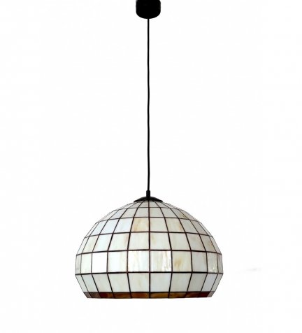 Lampa żyrandol zwis witraż KULA 40cm 