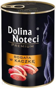 DOLINA NOTECI Premium bogata w kaczkę - mokra karma dla kota - 400g
