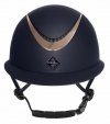 Kask Fair Play APOLEUS RG W-V szeroki daszek granat  ROSEGOLD 
