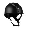 Kask z szerokim daszkiem HORKA Gaudi Matt  - czarny / srebrny
