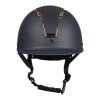 Kask jeździecki Horka Sparrow niebiesko-różowy