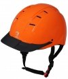 Kask jeździecki Horka Champion pomarańczowy