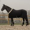 Koc polarowy jeździecki Horka Equestrian Pro czarny