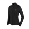 Bluza Jeździecka Damska Treningowa HORKA Excellence - czarna