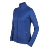 Bluza Jeździecka Damska Equestrian Pro Horka Embossed - niebieska