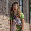 T-shirt jeździecki Horka Horsy zielony