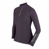 Koszulka Treningowa Longsleeve - Horka Luxury - bakłażanowy