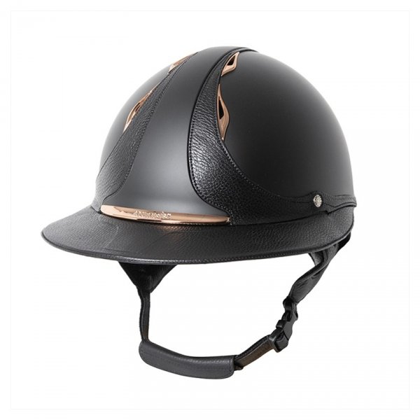 Kask Antares Galaxy Eclipse - szeroki daszek - Black / RoseGold