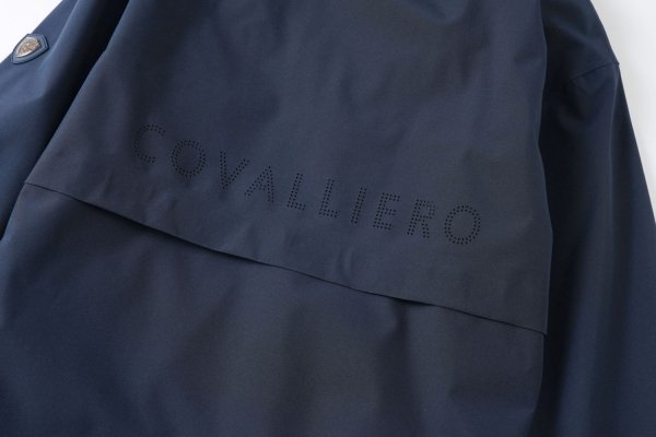 Płaszcz przeciwdeszczowy Covalliero SS2026 - navy