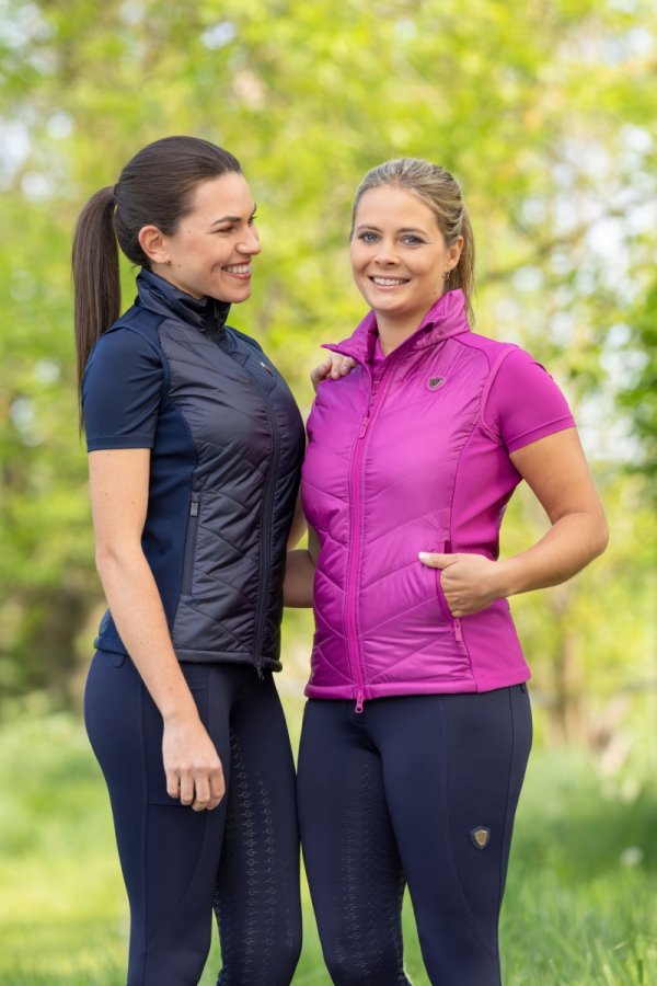 Kamizelka hybrydowa Combi waistcoat Covalliero SS2026 - navy