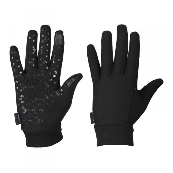 Rękawiczki EQUESTRIAN PRO Polartec black - rozm. L