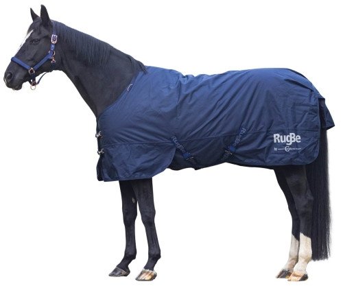 Derka zimowa dla koni Covalliero RugBe IceProtect 200 g - granatowa
