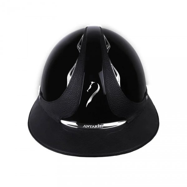 Kask Antares Premium Glossy Eclipse - szeroki daszek - Black