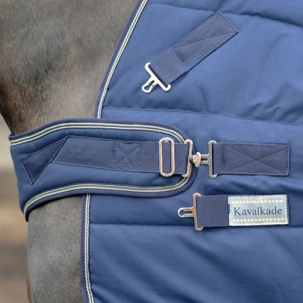 Derka Kavalkade Halifax 2w1 – stajenna i do karuzeli, oddychająca - 400g - granatowa