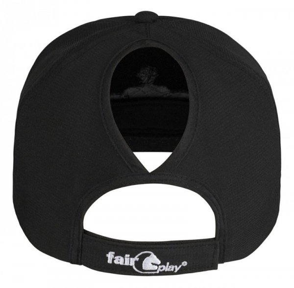 Czapka z daszkiem Fair Play JOCKEY czarny