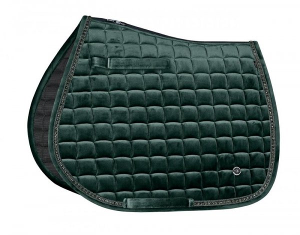 Czaprak z Włóknami Cermicznymi Fair Play MILLARITE ciemnozielony  PONY- wszechstronny