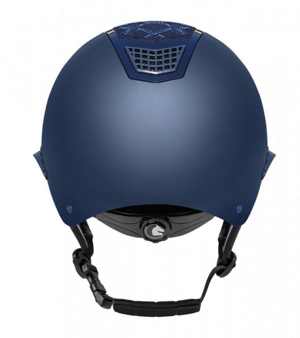 Kask z szerokim daszkiem Fair Play QUANTINUM W-V SPOTLIGHT MATT  SILVER granatowy