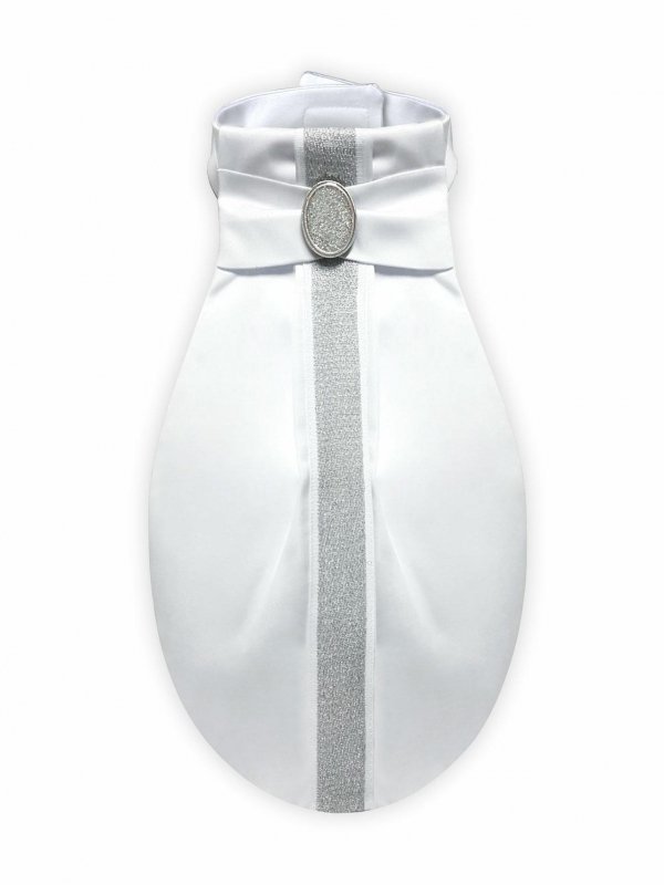 Plastron Fair Play COUNTESS biały  (36-38 cm)