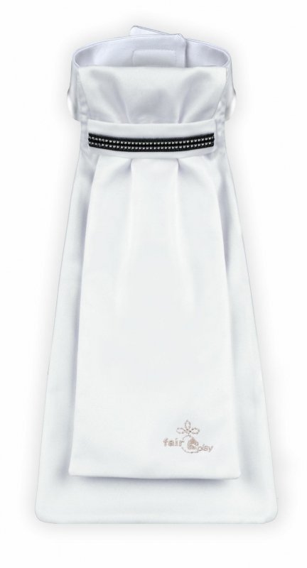 Plastron Fair Play FLORINA biały (38-40 cm)