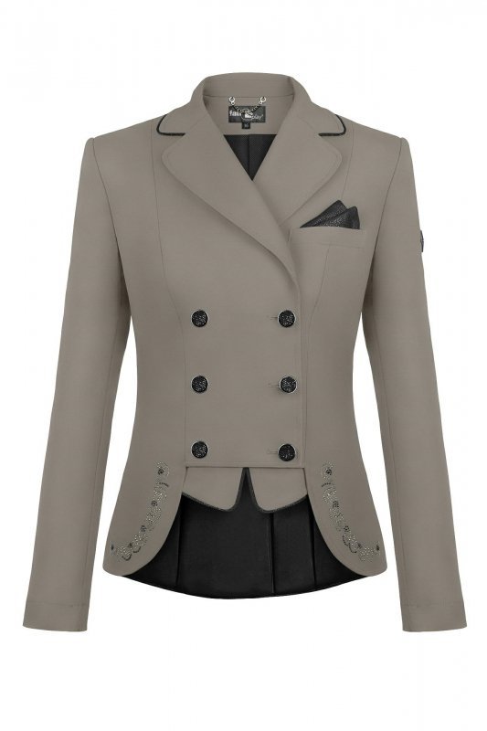 Frak Ujeżdżeniowy Damski krótki Fair Play LEXIM CHIC  migdałowy