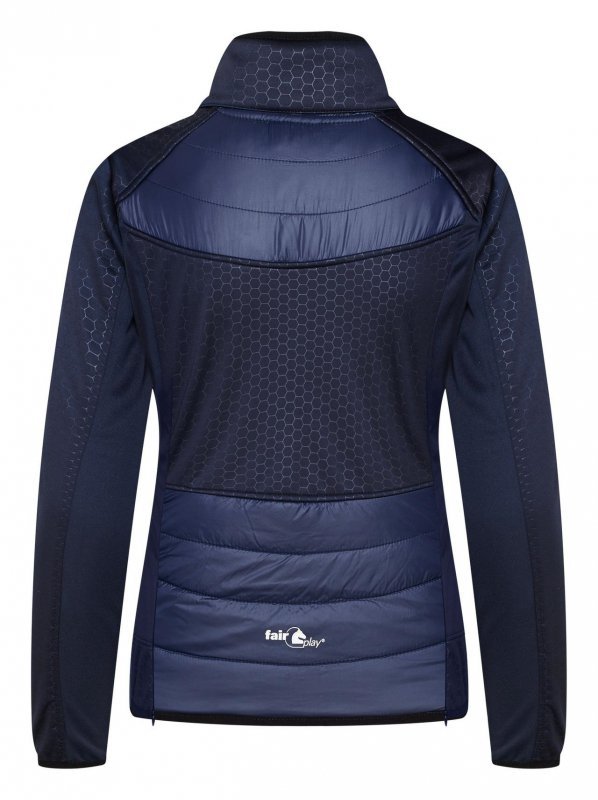 Bluza Jeździecka Damska softshell Fair Play STEPHANIE granatowynat